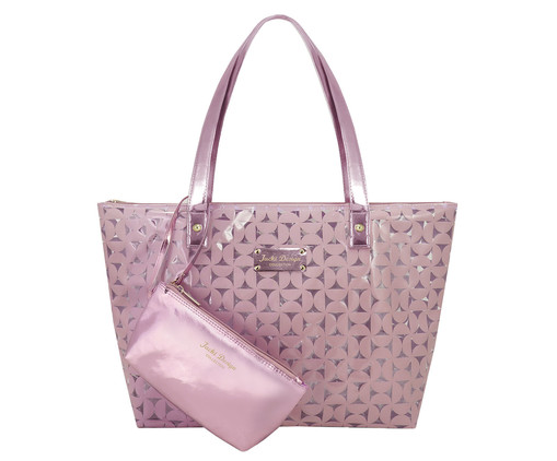 Jogo de Bolsa e Necessaire Glitz Rosa, pink | WestwingNow