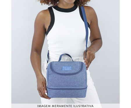 Bolsa Térmica com 2 Compartimentos Joy Azul | WestwingNow