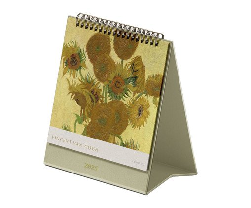 Calendário De Mesa 2025 Van Gogh, multicolor | WestwingNow