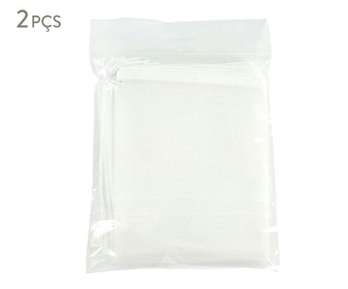 Jogo de Tela Protetora para Cobrir Alimentos Smart Pequeno Branco, Branco | WestwingNow