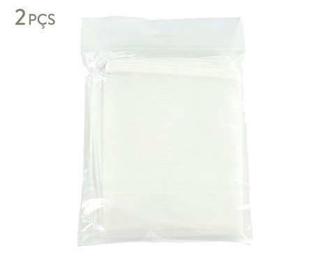Jogo de Tela Protetora para Cobrir Alimentos Smart Pequeno Branco | Westwing