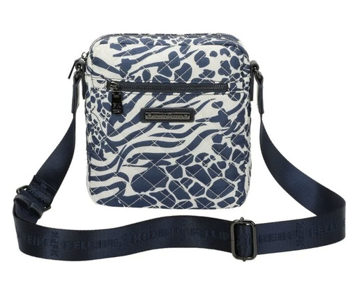 Bolsa Tiracolo Fellipe Krein Ss23 Matelasse Casual Fk642 Azul, blue | WestwingNow