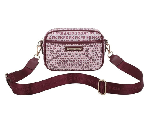 Cross Bag Fellipe Krein Ss23 Monograma Fk629 Vinho, red | WestwingNow