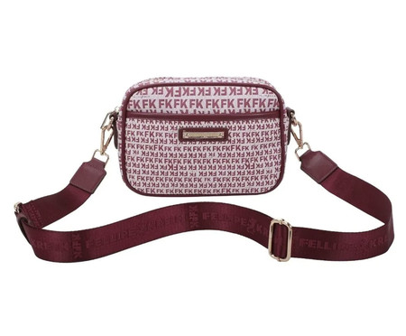 Cross Bag Fellipe Krein Ss23 Monograma Fk629 Vinho | WestwingNow