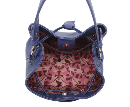 Bolsa Bucket Fellipe Krein Ss23 Butterfly Fk613 Liso Azul | WestwingNow