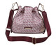 Bolsa Satchel Fellipe Krein Ss23 Monograma Fk625 Vinho, red | WestwingNow