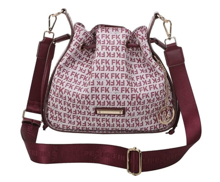 Bolsa Satchel Fellipe Krein Ss23 Monograma Fk625 Vinho | WestwingNow