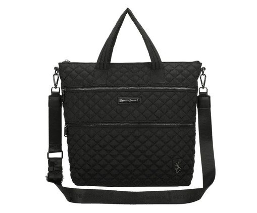 Shopping Bag Fellipe Krein Ss23 Matelasse Fk632 Preto, black | WestwingNow