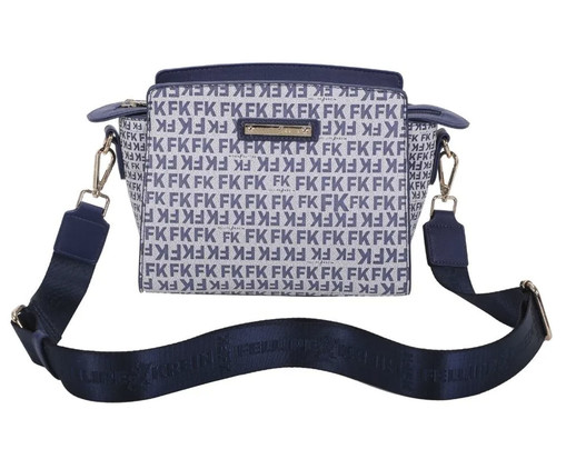 Cross Bag Fellipe Krein Ss23 Monograma Fk628 Azul, blue | WestwingNow