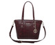 Bolsa Shopping Fellipe Krein Aw23 Python Fk581 Vinho, red | WestwingNow