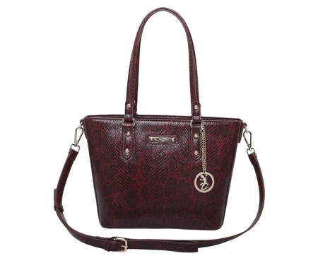 Bolsa Shopping Fellipe Krein Aw23 Python Fk581 Vinho | WestwingNow