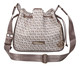 Bolsa Satchel Fellipe Krein Ss23 Monograma Fk625 Marrom, brown | WestwingNow