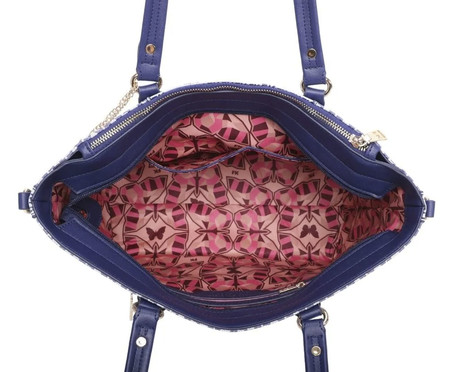 Bolsa Tote Fellipe Krein Ss23 Monograma Fk624 Azul | WestwingNow