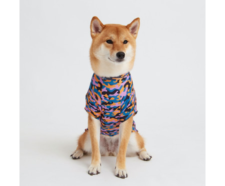 Camiseta para Cachorro Color Cheetah - Colorida | WestwingNow