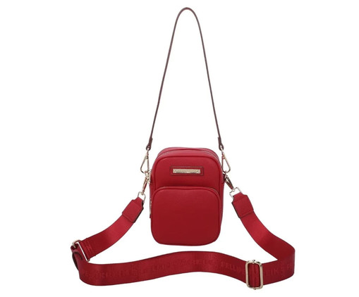 Bolsa Tiracolo Fellipe Krein Ss23 Pockets Fk610 Vermelho, red | WestwingNow