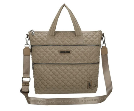 Shopping Bag Fellipe Krein Ss23 Matelasse Fk632 Khaki | WestwingNow