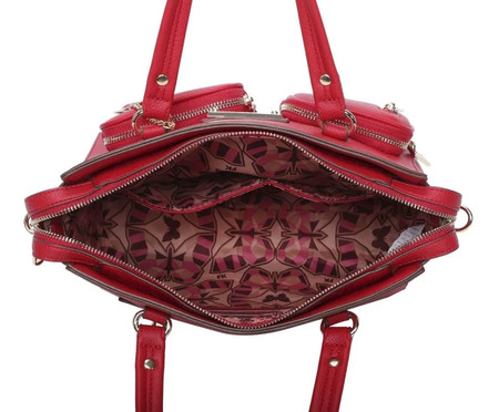 Bolsa Satchel Fellipe Krein Ss23 Pockets Fk606 Vermelho | WestwingNow