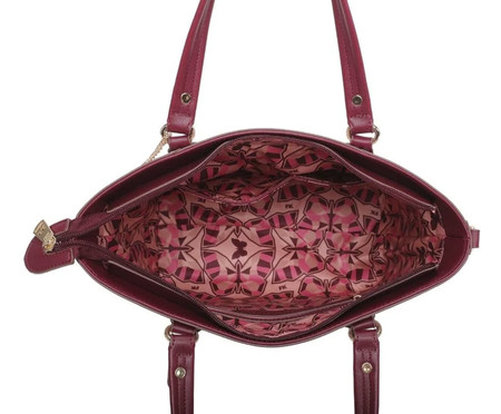 Bolsa Tote Fellipe Krein Ss23 Monograma Fk624 Vinho | WestwingNow