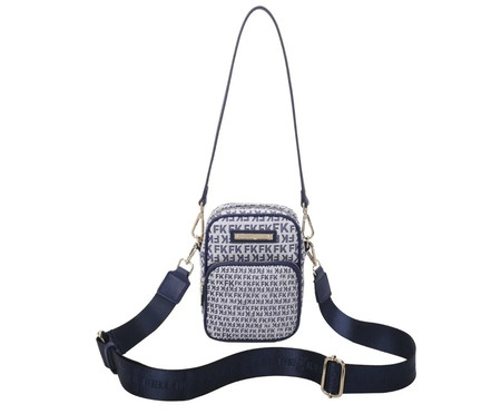 Cross Bag Vertical Fellipe Krein Ss23 Monograma Fk630 Azul | WestwingNow