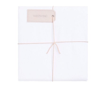 Duvet Colors Branca 200 Fios | Westwing