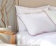 Duvet com Vivo Basics Off White e Terracota 200 Fios, beige | WestwingNow