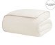 Duvet com Vivo Basics Off White e Capuccino 200 Fios, multicolor | WestwingNow