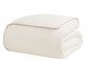 Duvet com Vivo Basics Off White e Capuccino 200 Fios, beige | WestwingNow