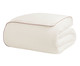 Duvet com Vivo Basics Off White e Capuccino 200 Fios, multicolor | WestwingNow