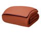 Duvet Colors Filetti Tangerina com Vivo Lavanda 200 Fios, orange | WestwingNow