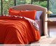 Duvet Colors Filetti Tangerina com Vivo Lavanda 200 Fios, orange | WestwingNow