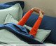 Duvet Colors Filetti Menta com Vivo Azul Oceano 200 Fios, green | WestwingNow