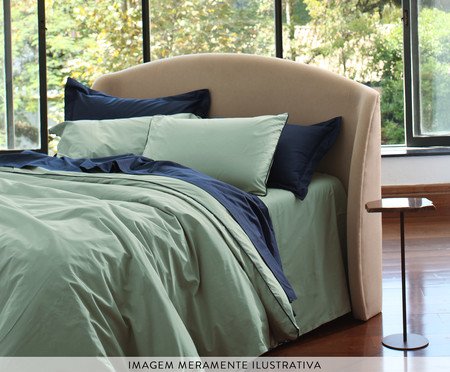 Duvet Colors Menta 200 Fios | Westwing