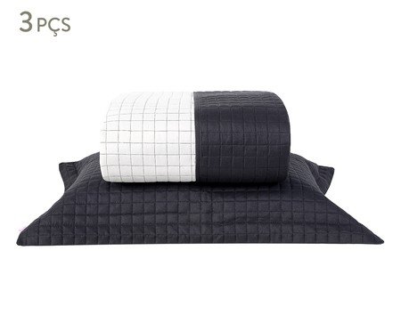 Jogo de Cobre-Leito Bicama Plaza Azul Petróleo