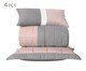 Jogo de Cobre-Leito Filetto Rose, multicolor | WestwingNow