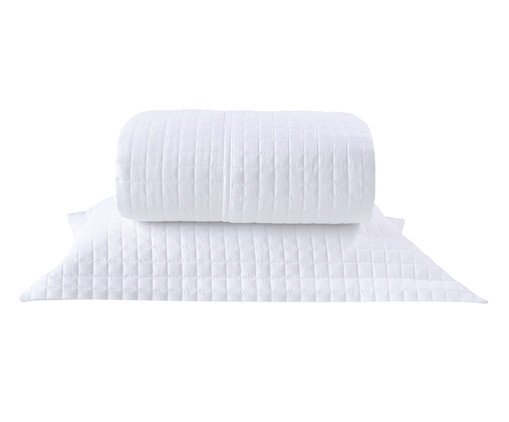 Jogo de Cobre-Leito Dupla Face Plaza Branco, multicolor | WestwingNow