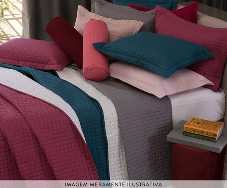 Jogo de Cobre-Leito Dupla Face Plaza Tiffany e Palha | Westwing