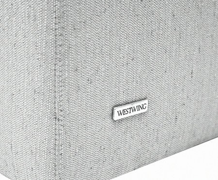 Sofá Retrátil Clio Cinza Claro | Westwing
