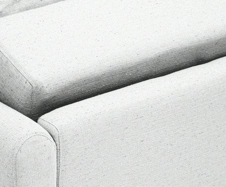 Sofá Retrátil Clio Cinza Claro | Westwing