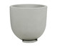 Vaso Decô Baixo Fosco Antique Branco, white | WestwingNow