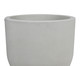 Vaso Decô Baixo Fosco Antique Branco, white | WestwingNow