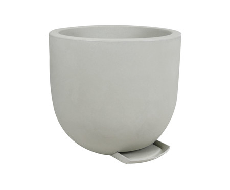 Vaso Decô Baixo Fosco Antique Branco | WestwingNow