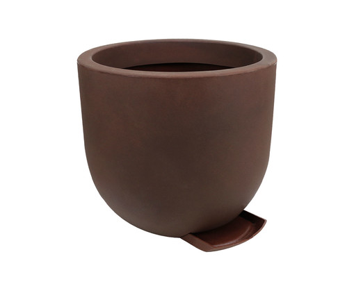 Vaso Decô Baixo Fosco Rusty, Cobre | WestwingNow