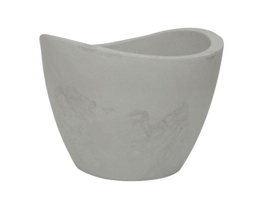 Vaso Copacabana Brilho Antique Branco, white | WestwingNow