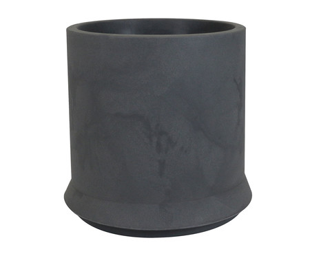 Vaso Vitória-Régia Antique Preto