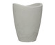 Vaso Copacabana Alto Brilho Antique Branco, white | WestwingNow