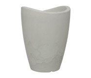 Vaso Copacabana Alto Brilho Antique Branco | WestwingNow