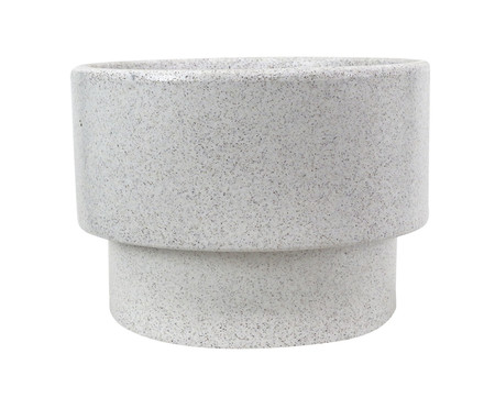 Vaso Loft Antique Branco Artstone