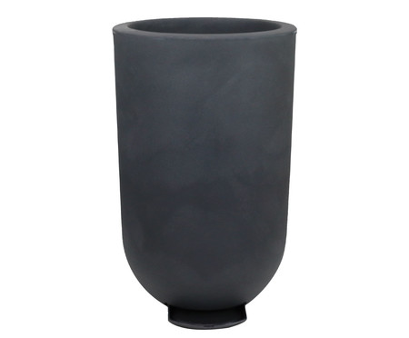 Vaso Decô Alto Fosco Antique Preto | WestwingNow