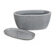 Vaso Jardineira SP27 Fosco Antique Cimento, grey | WestwingNow