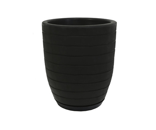 Vaso Relevo Preto, black | WestwingNow